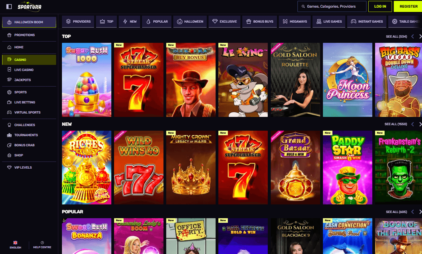 娱乐场及其他产品